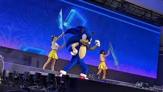 Sonic dance performance at TGS 2023🎉🎊 #sonic