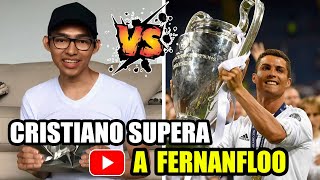 FERNANFLOO REACCCIONA A CRISTIANO SUPERANDOLE  EN SUSCRIPTORES DE YOUTUBE ✅