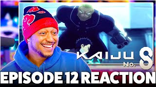 Kafka vs General Isao Shinomiya! Kaiju No.8 Episode 12 Reaction