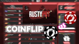 Quick coinflip session - RustyPot