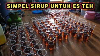 cara membuat simpel sirup tanpa daun pandan