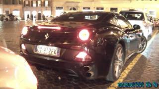 Ferrari California sound - start up, rev, open-close valves and leaves - 1080p