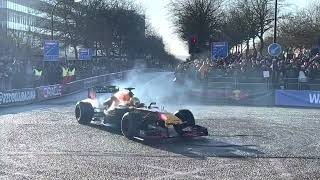 Red Bull F1 event Milton Keynes. Max Verstapen