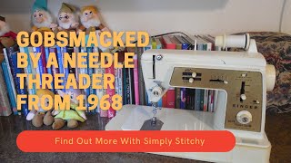 How to Use the Automatic Needle Threader on a Singer Touch & Sew 640