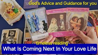 What Is Coming Next In Your Love Life. God's Advice and Guidance for you 😇🙏🏻🩷 Timeless Reading