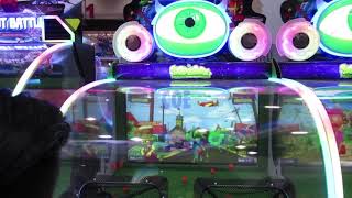 Pea Shooter 2 Ball Shooting Ticket Redemption Arcade Machine