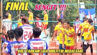 FINAL SET 2 VOLI TARKAM LIGA IDULFITRI MEDALSARI 2024 RJP SAMATOR VS GRANTIK