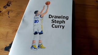 How to draw | Steph Curry --- Step by Step