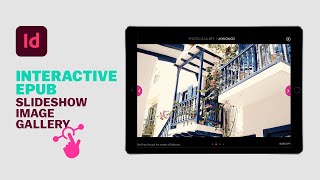 Interactive Epub InDesign | Image Gallery Slideshow