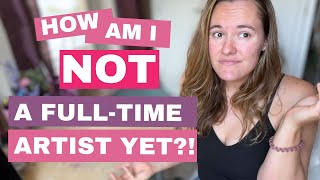 Why is it SO HARD to become a full-time artist?! (Update after Milan Art Institute Mastery Program)