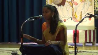 Thaye Tripura Sundari by Shankari Ravithas at The 25th Navaratri Music Festival of Michigan.