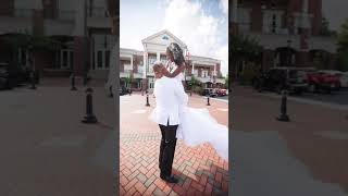 Yeah, that’s not a video.😅When you get swept off your feet, we shoot at 20 fps. #bride #canon