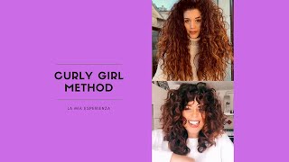 CURLY GIRL METHOD la mia ESPERIENZA ✨