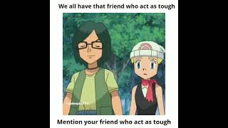 We all have that friend who act as tough 😂