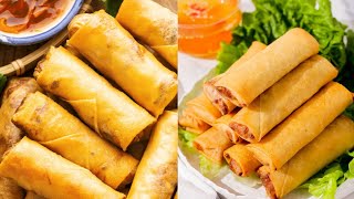 HOW TO MAKE THE EASIEST RAMADAN  SAMOSA AND SPRING ROLL SHEETS.