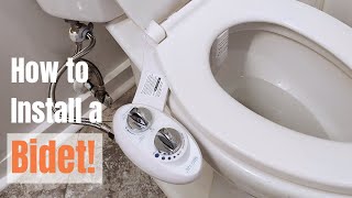 Clean Your Butt -- Install This $38 Bidet in 5 Minutes! - Thrift Diving