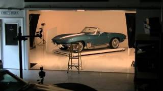 Harley Earl's Personalized Chevrolet Corvette Time Lapse Photoshoot