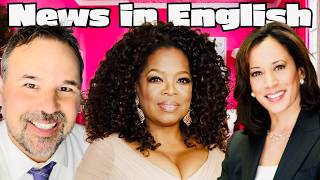 OPRAH INTERVIEWS KAMALA: 20 English Phrasal Verbs, Idioms, and Advanced Vocabulary with the News