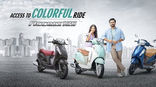 Experience life in full color with the all-new Suzuki Access 125 - It's Access to a Colorful Ride.