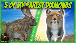 5 Of The RAREST Diamonds I Have In The Hunter Call of the wild