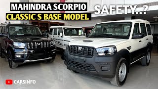 New Mahindra Scorpio Classic😎🔥 S Base model 2023 | CARSINFO |