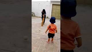 baby loves to play cricket 🏏  #viral #kids #cute #baby #youtubeshorts #explore #shorts #shortsviral