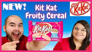 NEW Kit Kat Fruity Cereal Review 🥣