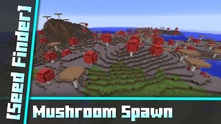 Mushroom Island Spawn - All biomes around [Seed Finder] 064