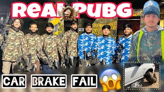 Real PUBG in Gujranwala|𝐓𝐃𝐌 𝟒 𝐯𝐬 𝟒|Car Brake Fail😱Meet-up with ​⁠@rajabbutt94 🩷Late Upload