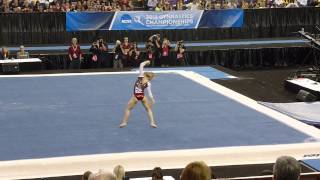 2015 NCAA Prelims Haley Scaman Fx