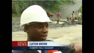 No One Gonna Cross It   Clifton Brown Funniest Jamaican News Mix   Nobody Gonna Cross it Twanging