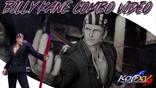 [KOFXV] Billy Kane Combo Video