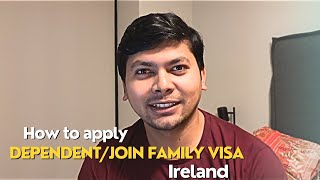 How to apply join Family visa from India 🇮🇳 | Ireland dependent visa process, documents, cost 👍🏻