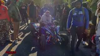 Blue Devil ￼vs Lil ￼ Rascal ATV Street Race