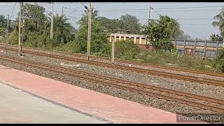 Watch this WAG5 in light duty at Janai Road Station | This train has NO BRAKE VAN!