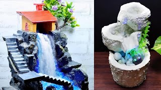 Cement Craft - Awesome Top 2 Indoor Best Tabletop Waterfall Fountains | Cemented Life Hacks