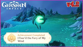 I Fear'd the Fury of My Wind | Hidden Achievement | v4.2 Guide | Genshin Impact