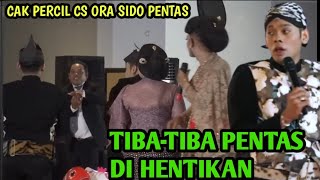 Guyon Maton Cak Percil Cs || Detik-Detik Baru Naik Panggung Pentas Dihentikan MC