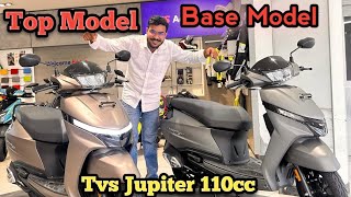 Tvs Jupiter 110cc Top Model vs Base Model 😥 यहाँ फसा दिया Company वालो नें 😲 Tvs Jupiter 110cc