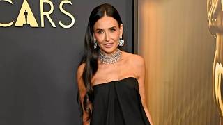 Demi Moore's Leg Bearing Mini LBD Had Fashion's Most Controversial Hemline