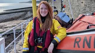 Hear how a Naval Reservist helped save the life of a paddleboarder in her role as a RNLI volunteer