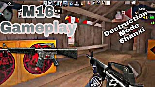 Legendary Weapon In CF Mobile M16 Gameplay DM shanxi