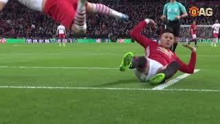 Marcos rojo trick football defense wings back