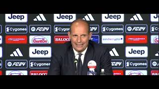 Parole Allegri post Juve-Salernitana 1-1