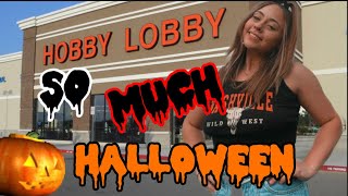 HOBBY LOBBY FALL DECOR 2023 IS HERE 🎃🕷️+ MORE CODE ORANGE