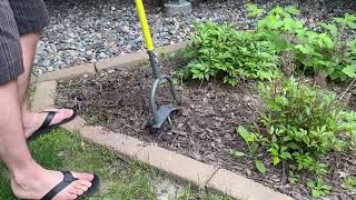 Jardineer Hand Tiller Garden Claw-No Bending Garden Cultivator For Raised Bed.