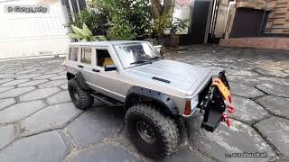 RC cherokee 1/10| belum tega masukin lumpur juragan... 🤣