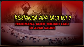 Usai Hujan Salju & padang bunga, Kini Muncul Danau dan Sungai di Gurun Pasir Arab Saudi