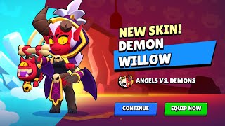 Getting Demon Willow For FREE In Brawl Stars!