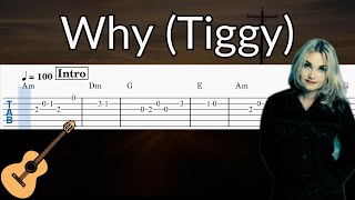 Why (Tiggy) - Guitar Solo Tab Easy